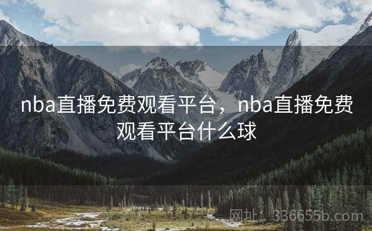 nba直播免费观看平台，nba直播免费观看平台什么球